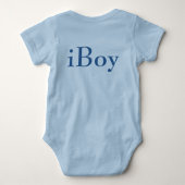 Baby Boy Strampler (Rückseite)
