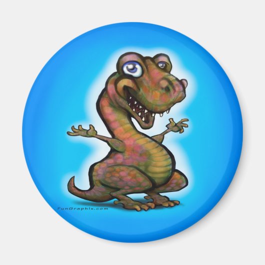 Baby Boy T-Rex Magnet (Vorne)