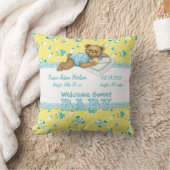 Baby Boy Teddy Bear Kissen (Decke)