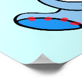 Baby Boy (Teddybär) Poster (Ecke)