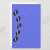 Baby Boy Toes Stationery Briefpapier (Vorne/Hinten)