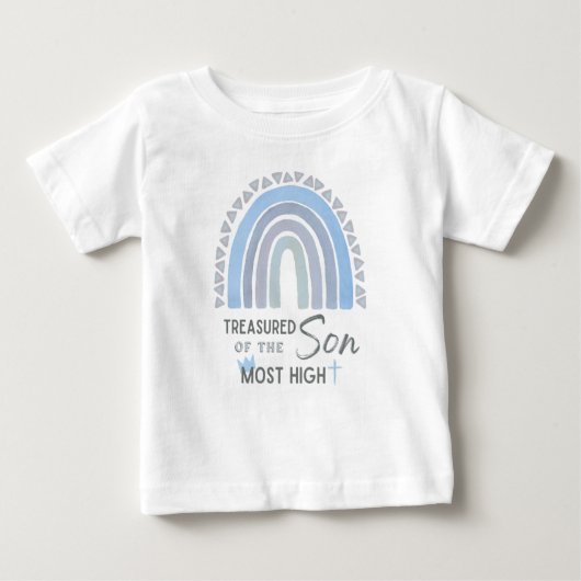 Baby Boy Treasured Son of the Most High God tee (Vorderseite)