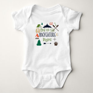 Baby Boy und so beginnt das Abenteuer Strampler
