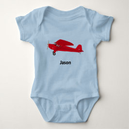 Baby Boy Vintag Airplane Bodyssuiten mit 1 Stück Baby Strampler