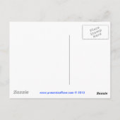 Baby Boy Wäsche Es ist ein Junge! Personalisiert Postkarte (Rückseite)