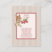 Baby Boy Woodland Animal Books for Baby Begleitkarte (Vorderseite)