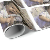 Baby Boy Wrapping Paper Geschenkpapier (Rolleneckpunkt)