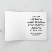 Baby Boys 1. Geburtstag Karte (Innenseite)