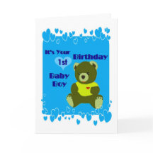 Baby Boys 1. Geburtstag