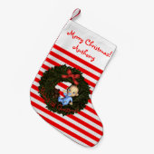 Baby Boy's 1. Weihnachten Kleiner Weihnachtsstrumpf (Vorderansicht (hängend))