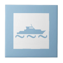 Baby Boy's Blue Boat