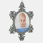 Baby Boy's First Christmas Ornament (Links)