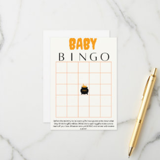 Baby Braubingo Baby Dusche Spiel Begleitkarte
