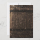 Baby Braut Baby Dusche Einladungsbier Einladung (Rückseite)