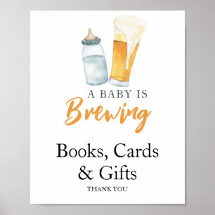Baby braut Bierbücher Karten & Geschenke Poster