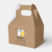 Baby Braut Bierglas Baby Dusche Geschenkschachtel (Vorderseite)