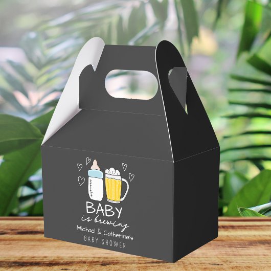 Baby Braut Bierglas Baby Dusche Geschenkschachtel