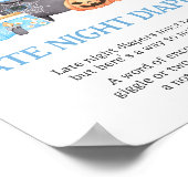 Baby braut Blue Late Night Diapers Poster (Ecke)