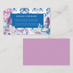 Baby braut Blumentee Party Babydusche Begleitkarte