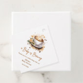 Baby Braut Brown Coffee Baby Dusche Vielen Dank Geschenkanhänger (Beispiel)