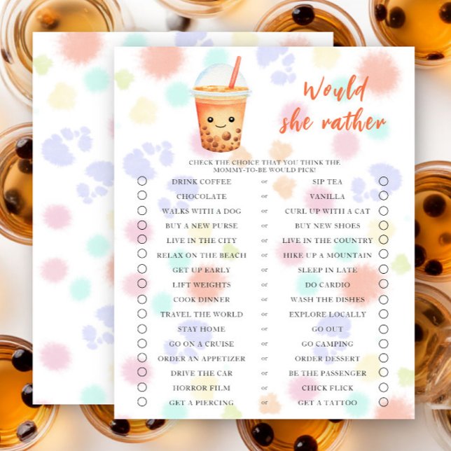 Baby braut Bubble Tea Würde sie lieber (Von Creator hochgeladen)