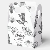 Baby braut Gothic Blume Baby Shower Takehome Geschenkschachtel (Geöffnet)