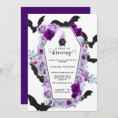 Baby braut Halloween Baby Dusche Einladung (Vorne/Hinten)