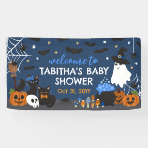 Baby Braut Halloween Baby Dusche Empfang Banner
