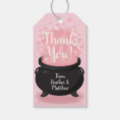 Baby braut Halloween Dusche Pink Girl Geschenkanhänger (Vorderseite)