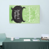 Baby Braut Hexendusche Halloween Cauldron Banner (Messeveranstaltung)