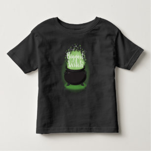 Baby Braut Hexendusche Halloween Cauldron Kleinkind T-shirt
