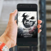 Baby braut Hexenmilch, spoky Einladung