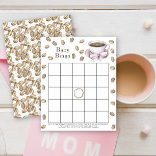 Baby braut Kaffee Baby Dusche Bingo Spiel