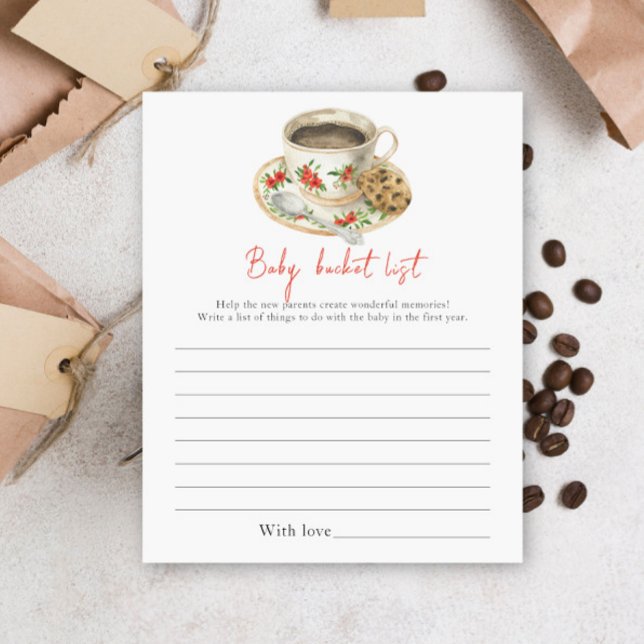 Baby braut Kaffee - Baby-Eimer-Liste (Von Creator hochgeladen)