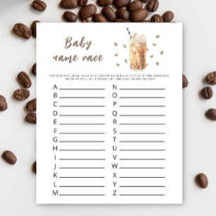 Baby braut Kaffee - Baby Name Race
