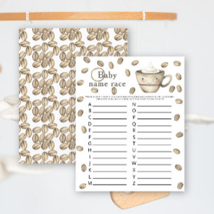 Baby braut Kaffee - Baby Name Race