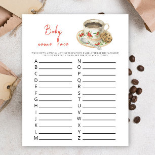 Baby braut Kaffee - Baby Name Race