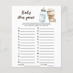 Baby braut Kaffee Baby Shower Baby Artikel Spiel
