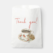 Baby braut Kaffee Danke Geschenktütchen (Vorderseite)