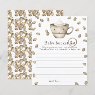 Baby braut Kaffee - Eimerliste