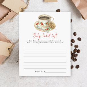 Baby braut Kaffee - Eimerliste