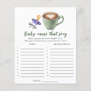 Baby braut Kaffee - Errate den Song