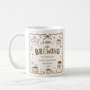 Baby braut Kaffee geschlechtsneutrale Babyparty Kaffeetasse