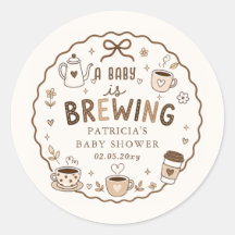 Baby braut Kaffee geschlechtsneutrale Babyparty