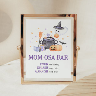 Baby braut Lila Halloween Mama Osa Bar Poster