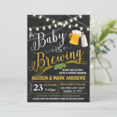 Baby Braut Paare Dusche Einladung (Stehend Vorderseite)