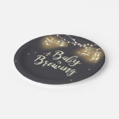 Baby braut PapierTeller-Baby BaByQ Paare Pappteller (Schrägansicht)