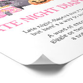 Baby braut rosa Halloween Spätabendtaucher Poster (Ecke)