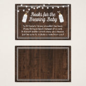 Baby braut rustikale Bücher für Baby (Vorne & Hinten)