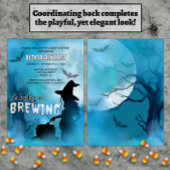 Baby braut Spooky Hexendusche Einladung